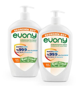 Evony Soft Care Karışık Antibakteriyel 2'li 700 ml Sıvı Sabun