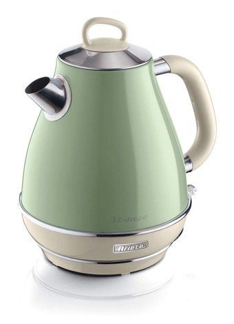 Ariete 2869 Paslanmaz Çelik 1.7 lt 2000 W Retro Yeşil Kettle
