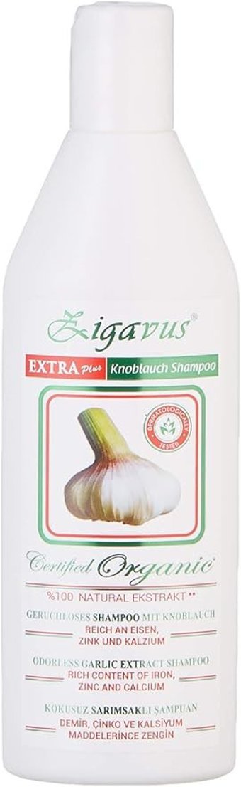 Zigavus Düz Saçlar İçin Parabensiz Kremsiz Şampuan Unisex Şampuanı 250 ml