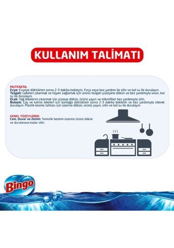 Bingo Oksijen Ferahlatan Hijyen Yüzey Temizleyici 750 ml