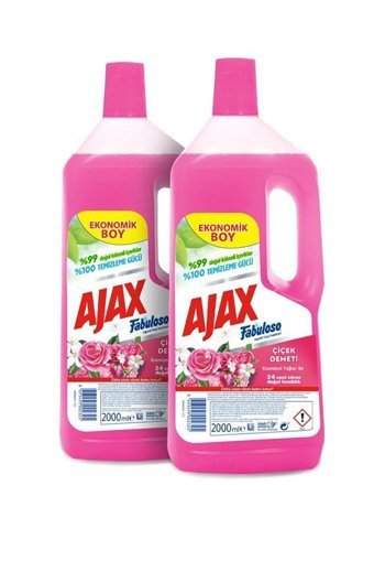Ajax Çiçek Demeti Kokulu Yüzey Temizleyici 2x2 lt