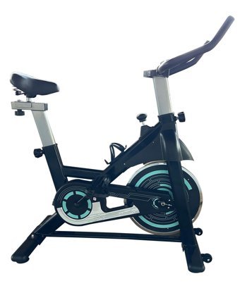 Walke W-Bike Profesyonel 120 kg Manuel Koltuklu Manyetik Dikey Kondisyon Kondisyon Bisikleti Siyah