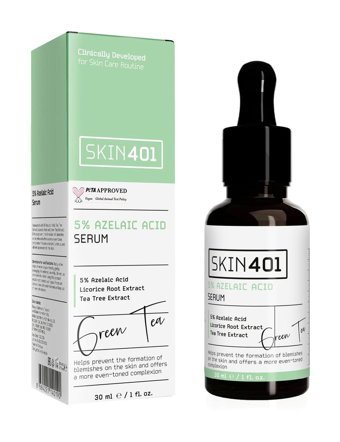 Skin401 Azelaik Asit Yatıştırıcı ve Leke Karşıtı Serum 30 ml