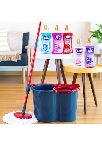 Abc Pembe Buket Kokulu Yüzey Temizleyici 4x2.5 lt