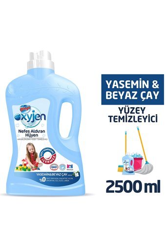 Bingo Oxyjen Beyaz Çay ve Yasemin Kokulu Yüzey Temizleyici 5 lt