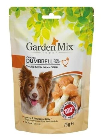 Garden Mix Tavuk Tüm Irklar Yavru-Yetişkin Köpek Ödül Maması 75 gr