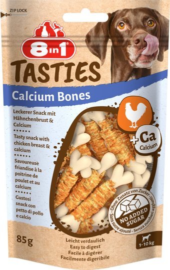 8in1 Tasties Et Tüm Irklar Yetişkin Köpek Ödül Maması 85 gr