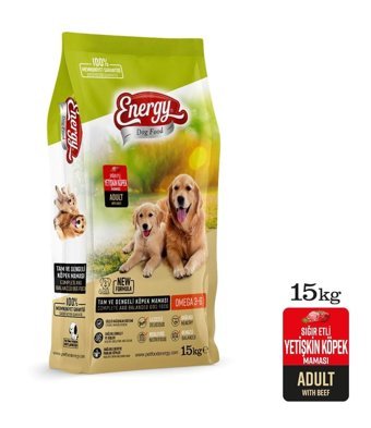 Energy Sığır Etli Tüm Irklar Yetişkin Köpek Maması 15 kg