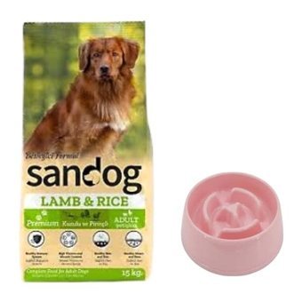 Sandog Premium Kuzu-Pirinç Büyük Irk Yetişkin Köpek Maması 15 kg