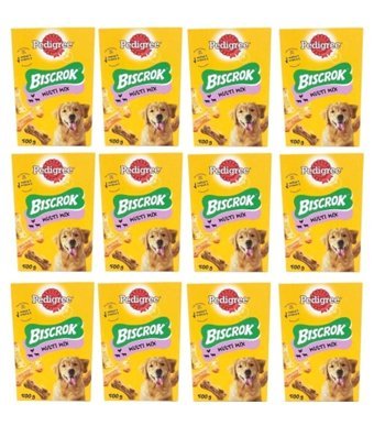 Pedigree Tüm Irklar Yetişkin Köpek Ödül Maması 12x500 gr
