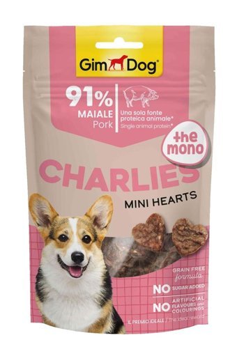 Gimdog Charlies Domuz Etli Tüm Irklar Yetişkin Köpek Ödül Maması 70 gr