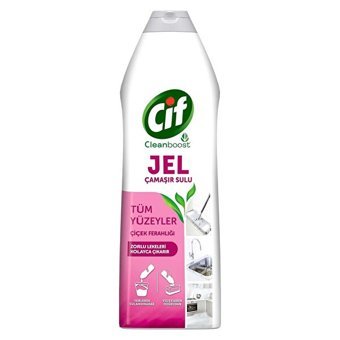 Cif Cleanboost Çamaşır Sulu Jel Çiçek Ferahlığı Yüzey Temizleyici 750 ml
