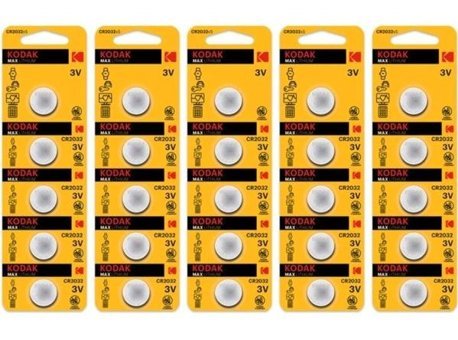 Kodak CR2032 3 V Lityum Pil 25'li