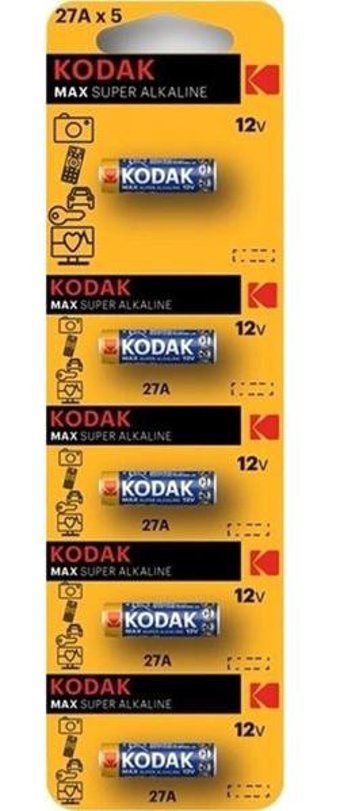 Kodak 27A 12 V Alkalin Pil 5'li