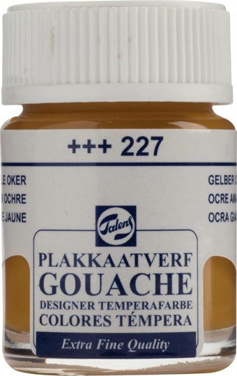 Talens 227 Yellow Ochre 16 ml Guaj Boya