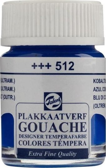 Talens 512 Cobalt Blue Ultram 16 ml Guaj Boya