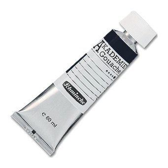 Schmincke Akademie Tüp Deep Black 60 ml Guaj Boya