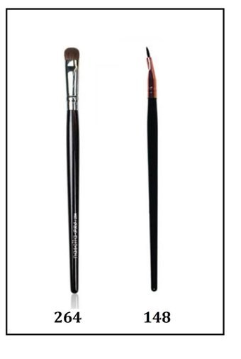 Nascita Pro 2'li Eyeliner Far Makyaj Fırçası Seti