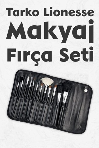Tarko Lionesse Br23 12'li Allık Far Makyaj Fırçası Seti