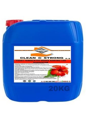 Strong&Clean Rose Kokulu Yüzey Temizleyici 20 kg