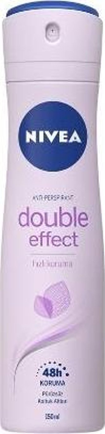 Nivea Women D. Effect Mor Düşler Pudralı Ter Önleyici Antiperspirant Sprey Kadın Deodorant 2x150 ml