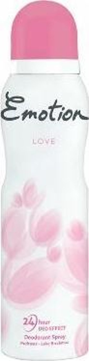 Emotion Women Love Pudrasız Ter Önleyici Sprey Kadın Deodorant 4x150 ml