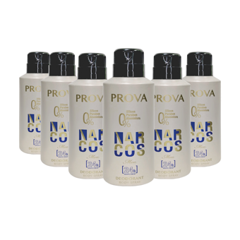 Prova Narcos Pudrasız Ter Önleyici Sprey Erkek Deodorant 6x150 ml