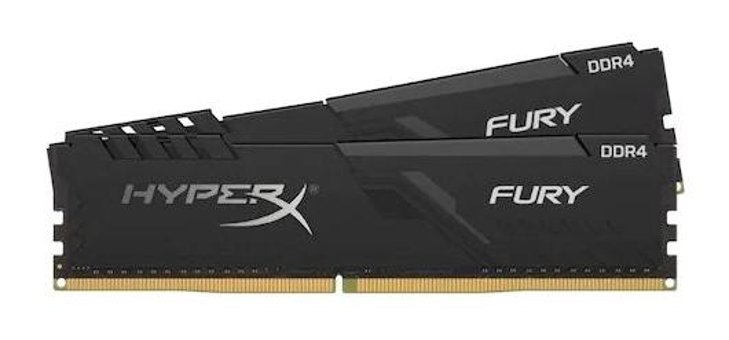Kingston Hyperx Fury HX432C18FBK2/32 32 GB DDR4 2x16 3200 MHz Ram