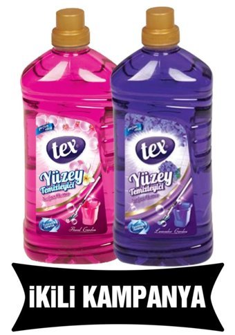 Tex Surface Cleaner Yüzey Temizleyici 2x1 lt