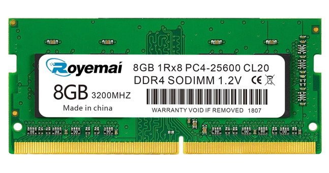 Duomeiqi 8 GB DDR4 1x8 3200 MHz Ram