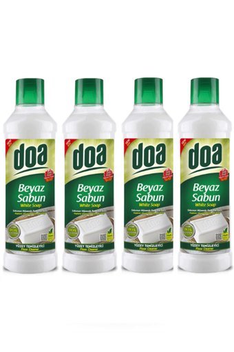 Doa Beyaz Sabun Kokulu Yüzey Temizleyici 4x1 lt