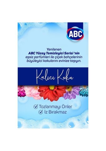 Abc Mor Çiçekler Kokulu Yüzey Temizleyici 2x2.5 lt