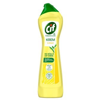 Cif Krem Limon Kokulu Yüzey Temizleyici 500 ml