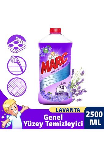 Marc Lavanta ve Floral Kokulu Yüzey Temizleyici 2.5 lt