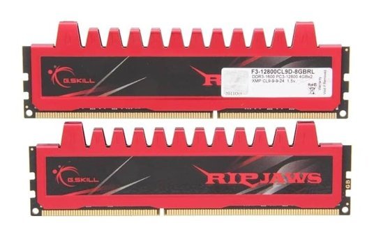 G.Skill Ripjaws F3-12800CL9D-8GBRL 8 GB DDR3 2x4 1600 MHz Ram