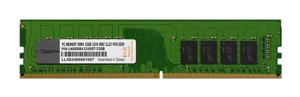 Longline LNGDDR43200DT 32 GB DDR4 1x32 3200 MHz Ram