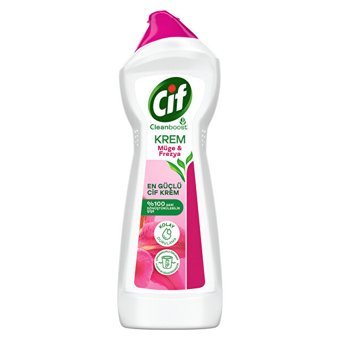 Cif Müge ve Frezya Kokulu Yağ ve Kireç Sökücü Leke Çıkarıcı Yüzey Temizleyici 750 ml