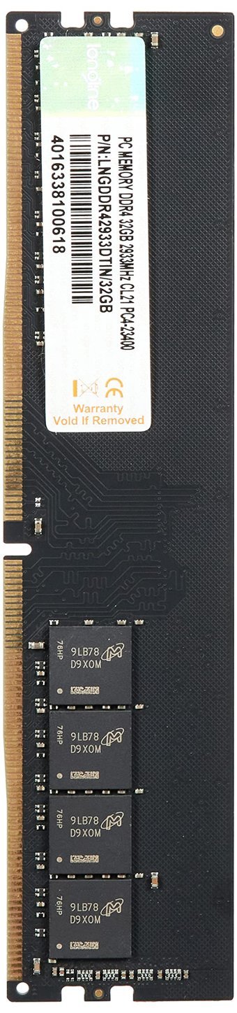 Longline LNGDDR42933DTIN 32 GB DDR4 1x32 2933 MHz Ram