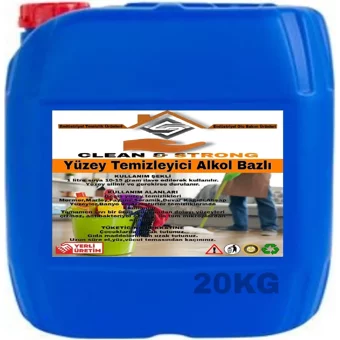 Clean&Strong Doğal Sabun Kokulu Yüzey Temizleyici 20 kg
