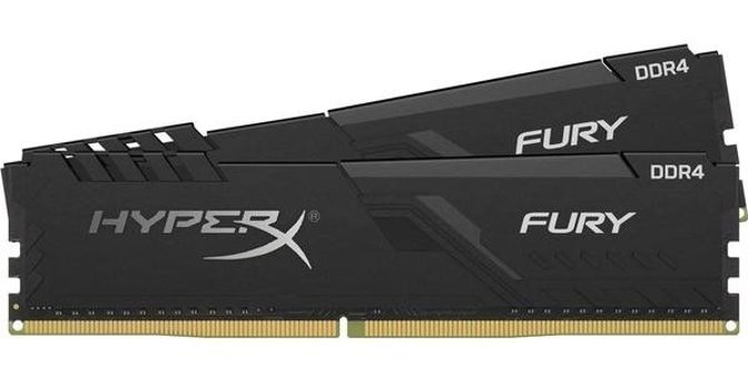 Kingston Hyperx Fury Black HX432C16FB4K2/32 32 GB DDR4 2x16 3200 MHz Ram