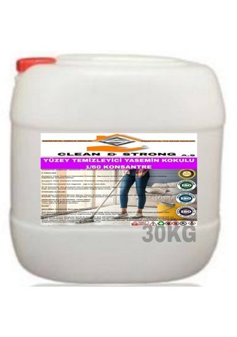 Clean&Strong Yasemin Kokulu Yüzey Temizleyici 30 kg