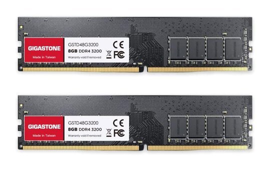 Gigastone 16 GB DDR4 2x8 3200 MHz Ram