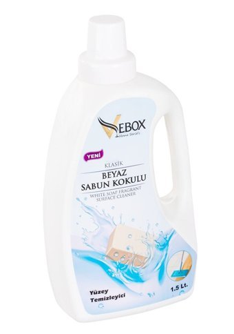 VEBOX Beyaz Sabun Kokulu Yüzey Temizleyici 1.5 lt