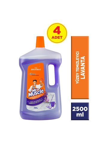 Mr. Muscle Lavanta Kokulu Yüzey Temizleyici 4x2.5 lt