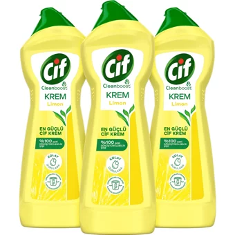 Cif Limon Kokulu Yüzey Temizleyici 3x750 ml