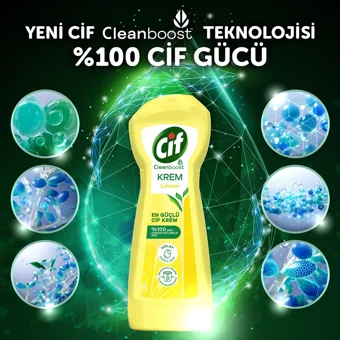 Cif Limon Kokulu Yüzey Temizleyici 3x750 ml