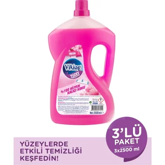 Viking Fresh Kokulu Yüzey Temizleyici 3x2.5 lt