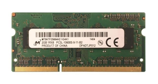 Micron MT8KTF25664HZ-1G4K1 2 GB DDR3 1x2 1333 MHz Ram