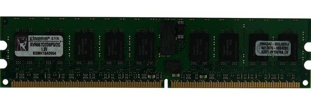 Kingston Value KVR667D2D8P5/2G 2 GB DDR2 1x2 667 MHz Ram