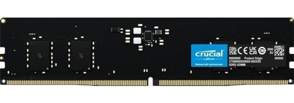 Crucial CT8G48C40U 8 GB DDR5 1x8 4800 MHz Ram